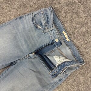 Levi Strauss Co 721 High Rise Skinny Jeans Light Wash Ripped Distressed Size 29